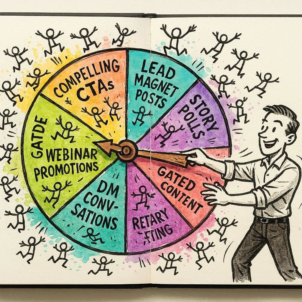 What are the best ways for founders to generate leads through social media?